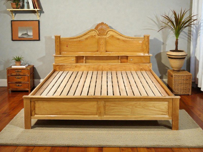 Giường gỗ đẹp