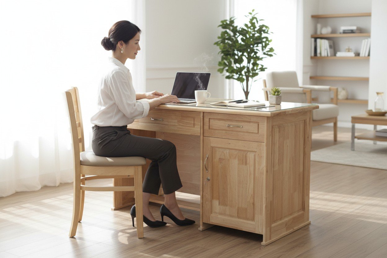 Bàn làm việc văn phòng giá rẻ 2025