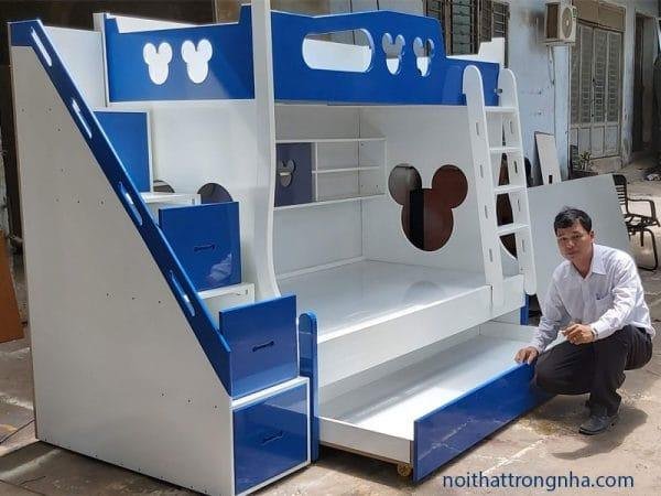 Mẹo hay cho mẹ khi lựa chọn giường ngủ cho bé 10 tuổi 4 Giường ngủ cho bé 10 tuổi