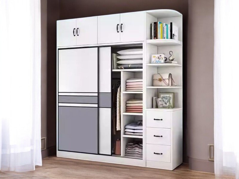 Tủ quần áo cửa lùa hiện đại 2025 thiết kế tối ưu không gian 18 Tủ quần áo cửa lùa hiện đại