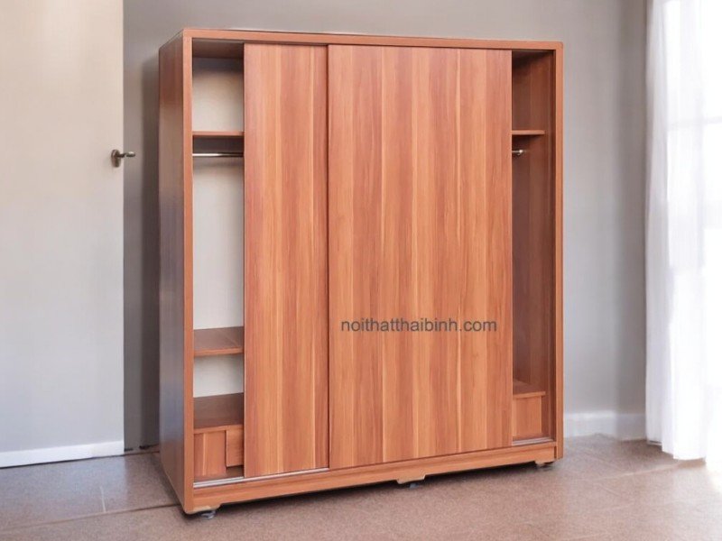 Tủ quần áo cửa lùa hiện đại 2025 thiết kế tối ưu không gian 15 Tủ quần áo cửa lùa hiện đại