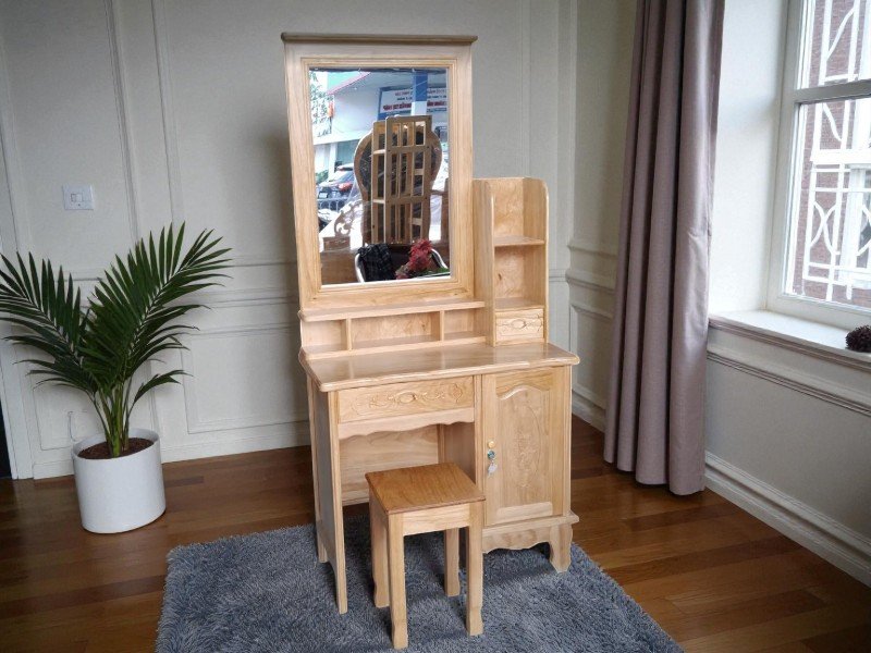 Bàn trang điểm gỗ công nghiệp