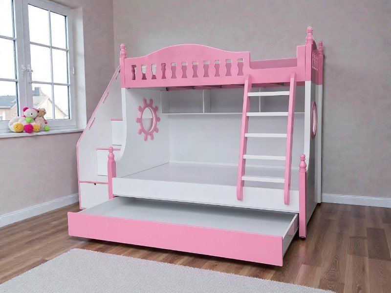 10 mẫu giường tầng trẻ em giá rẻ đẹp bền nhất 2025 16 Mẫu giường tầng trẻ em giá rẻ