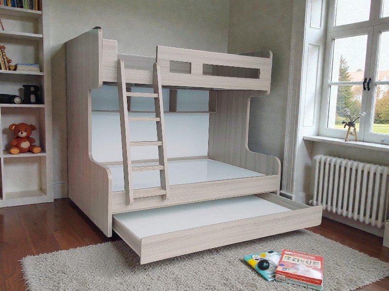 10 mẫu giường tầng trẻ em giá rẻ đẹp bền nhất 2025 24 Giường tầng trẻ em đẹp