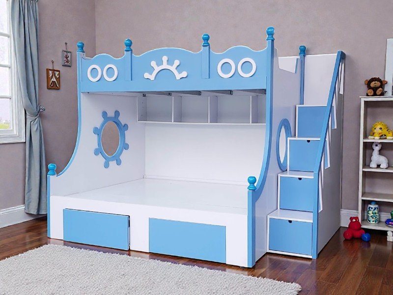 10 mẫu giường tầng trẻ em giá rẻ đẹp bền nhất 2025 23 Giường tầng giá rẻ 2025