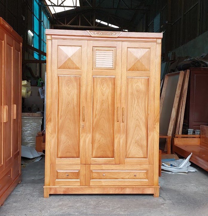 Mua tủ quần áo gỗ tự nhiên cao cấp tại Nội Thất Thái Bình