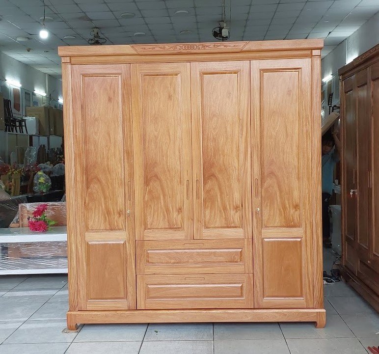 Bảng giá tủ quần áo gỗ giá rẻ cập nhật mới nhất