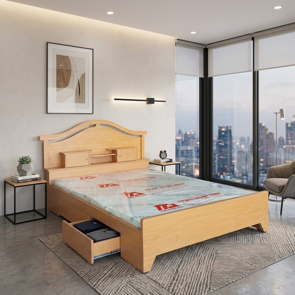 Giá giường ngủ gỗ