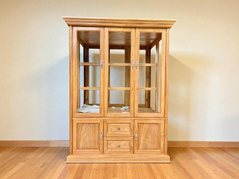 Tủ rượu gỗ tự nhiên