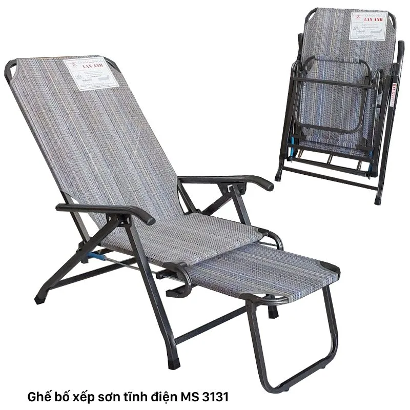 Ghế bố xếp giá rẻ MS 3131 | Thương hiệu LAN ANH 7 Ghế bố xếp giá rẻ