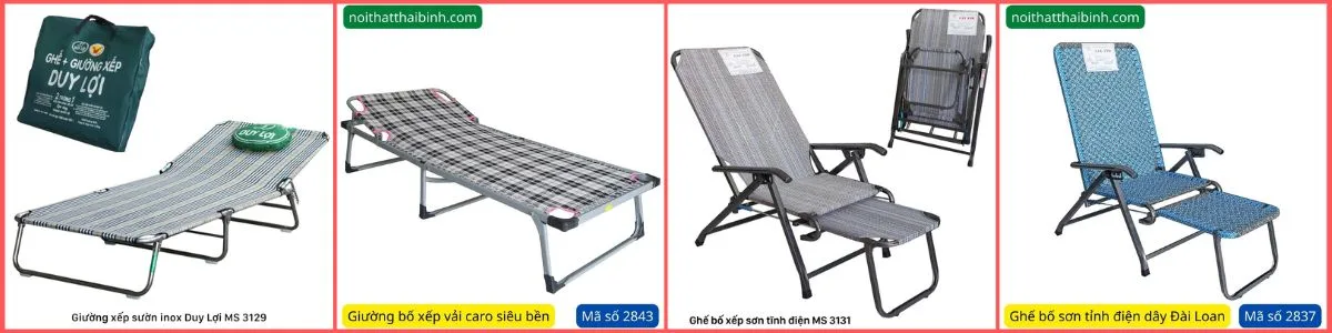 Top 10 mẫu ghế bố phổ biến và cách chọn ghế bố phù hợp 25 Top 10 mẫu ghế bố phổ biến và cách chọn ghế bố phù hợp