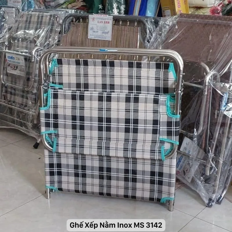 Ghế Bố Nằm Inox MS 3142 | GIAO HÀNG HỎA TỐC TPHCM