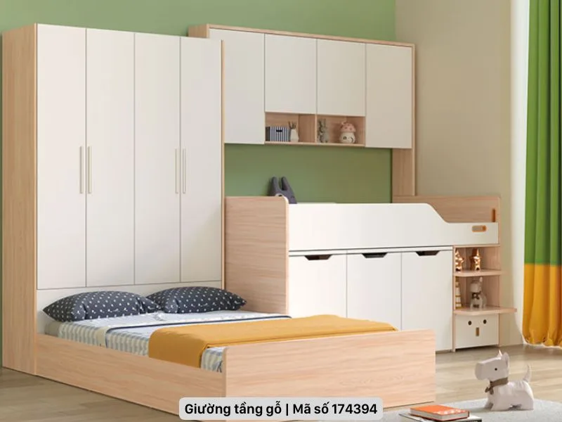 5 mẫu giường tầng gỗ công nghiệp giá rẻ, thiết kế hiện đại 32 Giường tầng gỗ công nghiệp giá rẻ