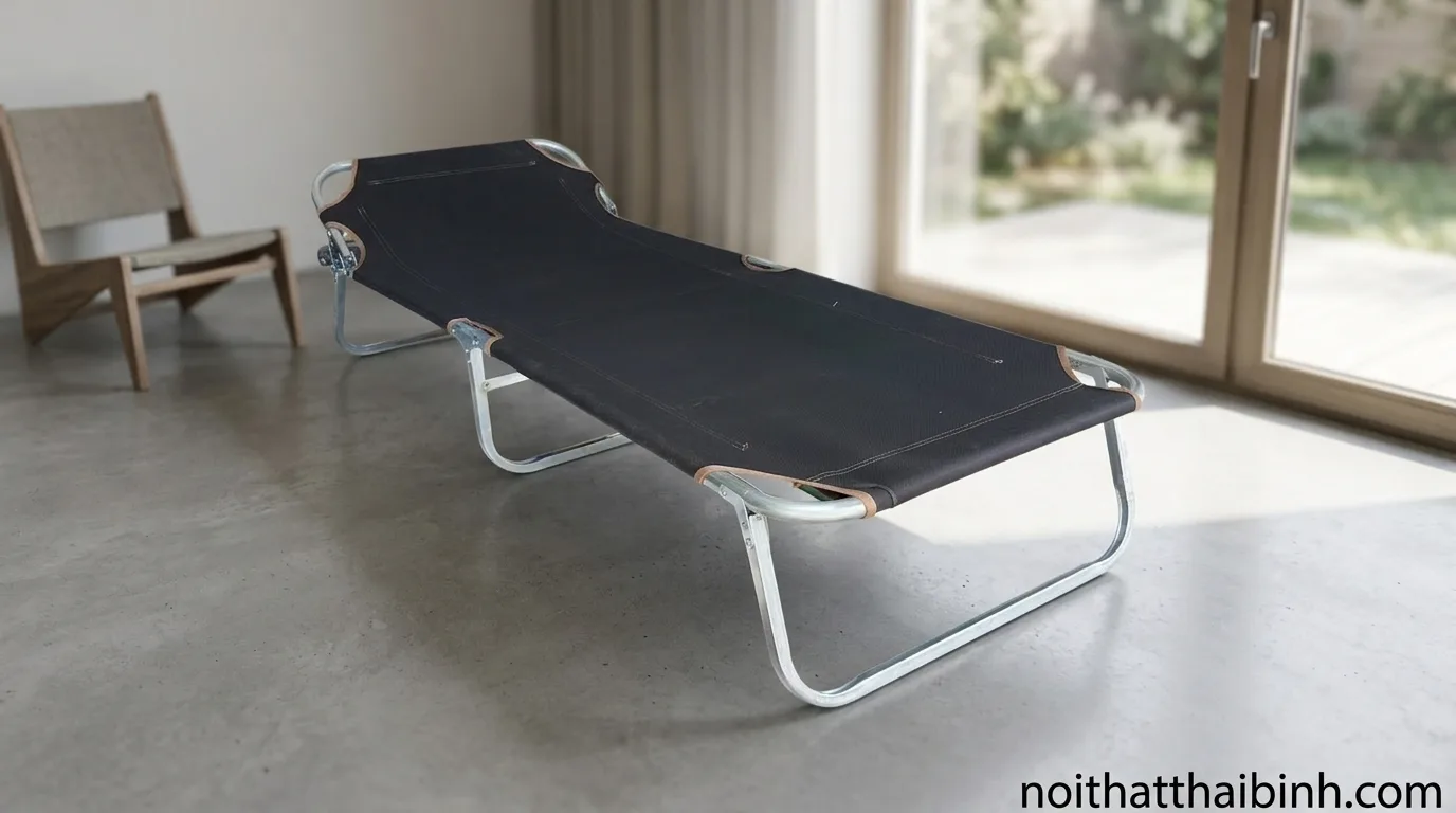 Mua ghế xếp vải bố
