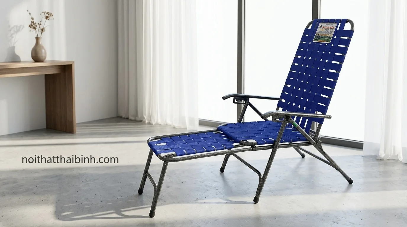 Mua ghế xếp vải bố