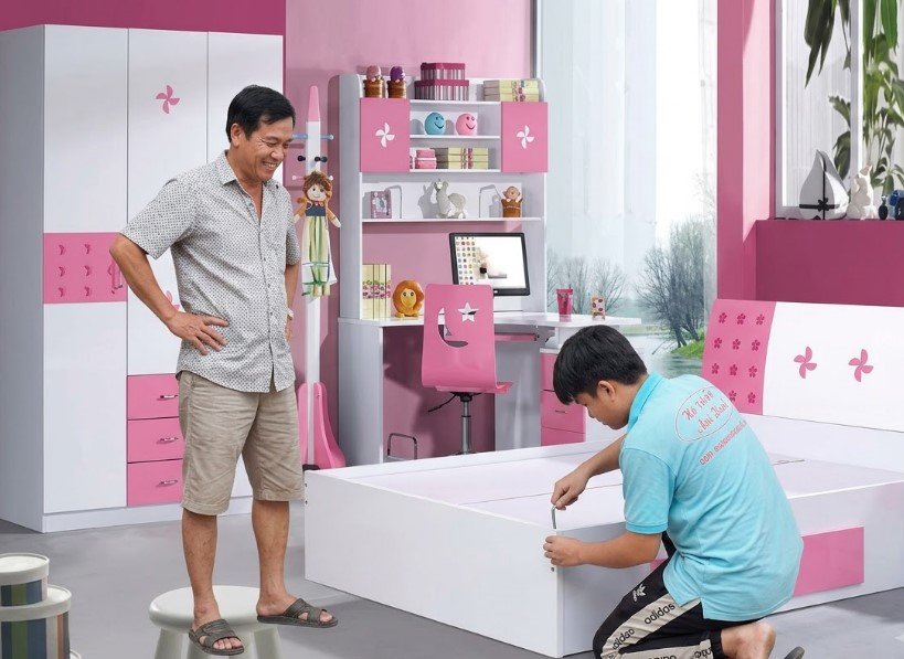 Bộ phòng ngủ trẻ em MS 8717 - Sự lựa chọn hoàn hảo cho bé 6 Bộ phòng ngủ trẻ em