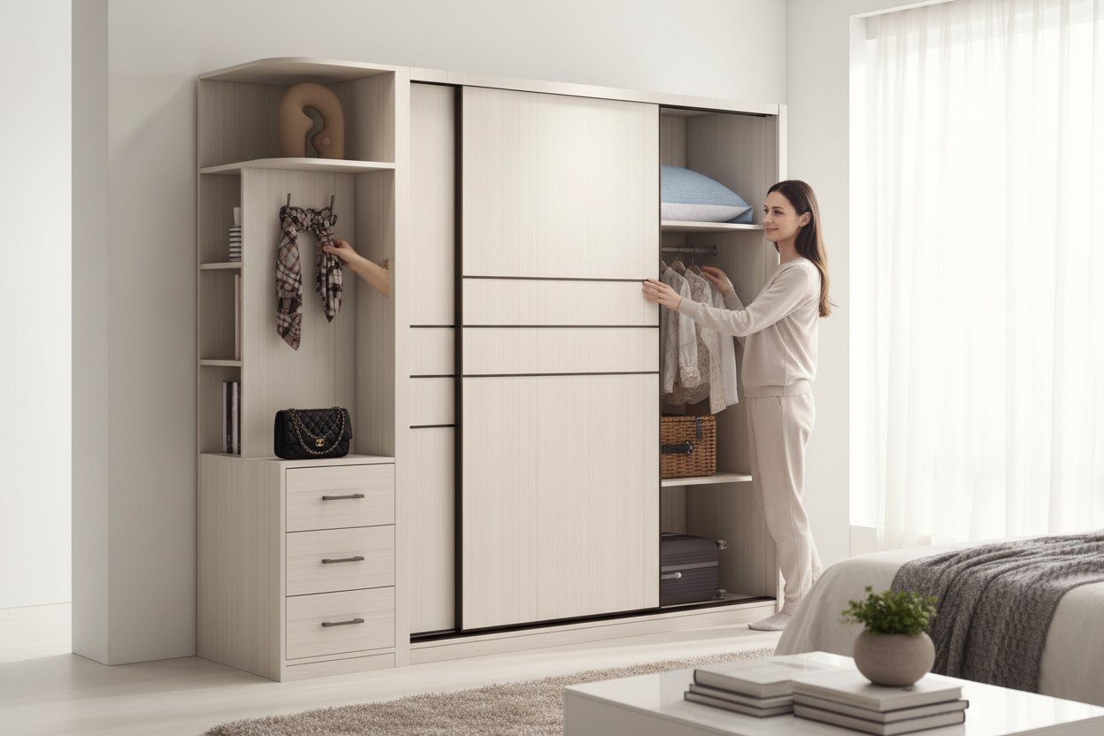 Tủ Quần Áo Gỗ Tại TP HCM