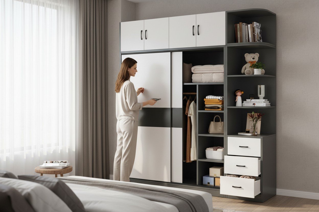 Tủ Quần Áo Gỗ Tại TP HCM