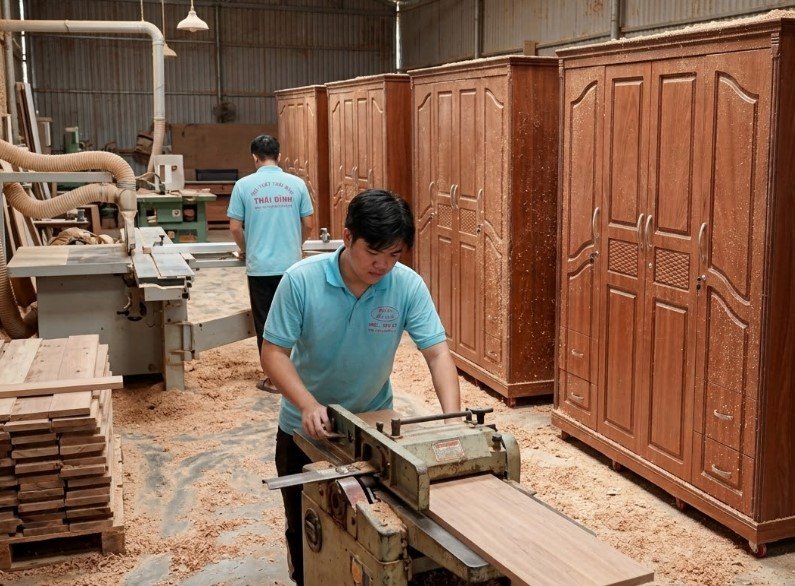 mẫu tủ quần áo 1m8 4 cánh hiện đại