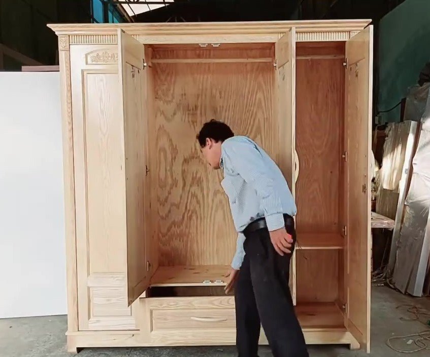 Khám phá tủ quần áo gỗ tại quận 1: Sang trọng, hiện đại và bền đẹp 9 tủ quần áo quận 1