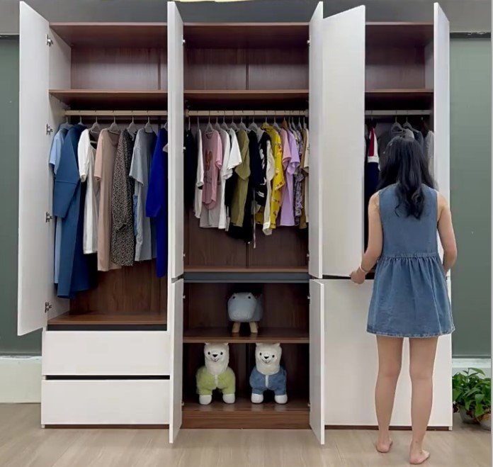 Khám phá tủ quần áo gỗ tại quận 1: Sang trọng, hiện đại và bền đẹp 11 tủ quần áo cao cấp