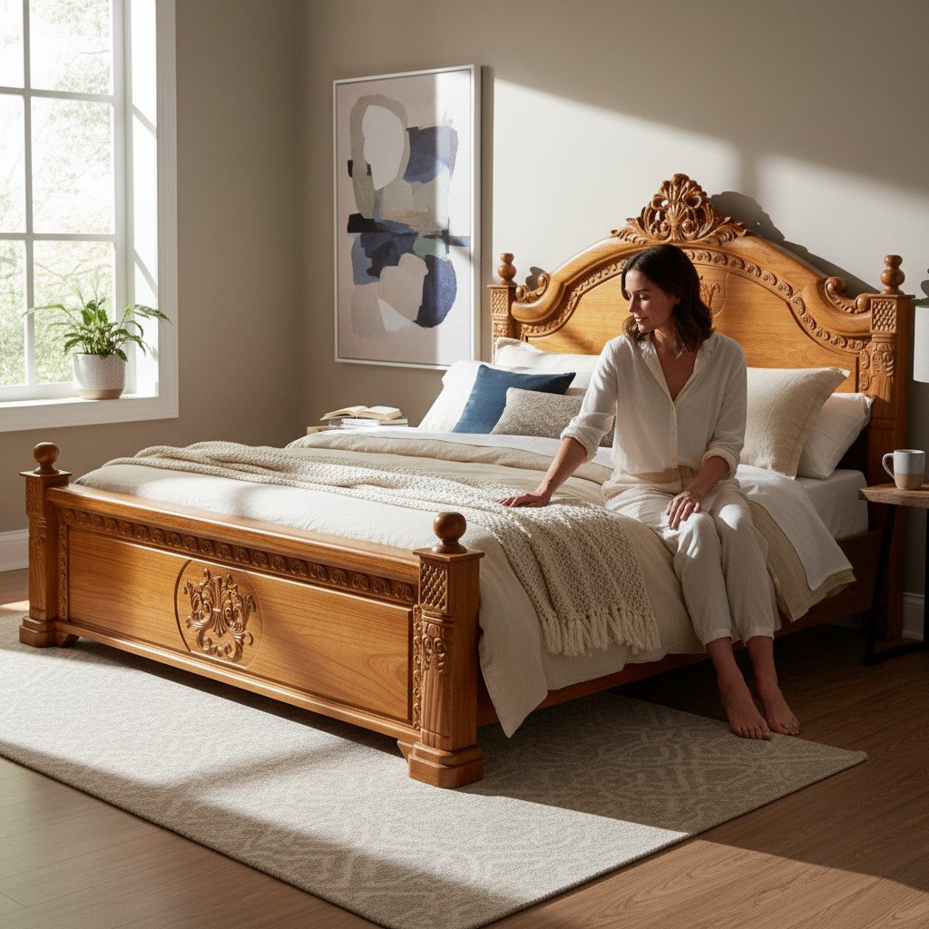 Giường bay hiện đại không chân tạo hiệu ứng lơ lửng đẹp mắt