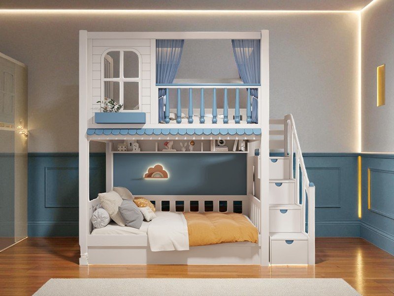 Giường tầng cho bé trai