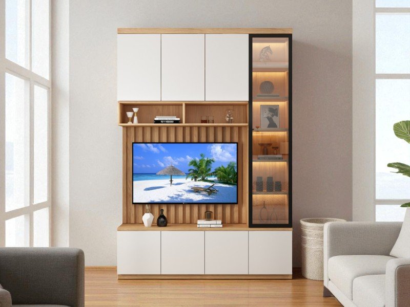 4 Mẹo Xử Lý Vết Nước Trên Kệ Tivi Hiệu Quả 100% Từ Chuyên Gia Nội Thất 2 4 mẹo xử lý vết nước trên kệ tivi