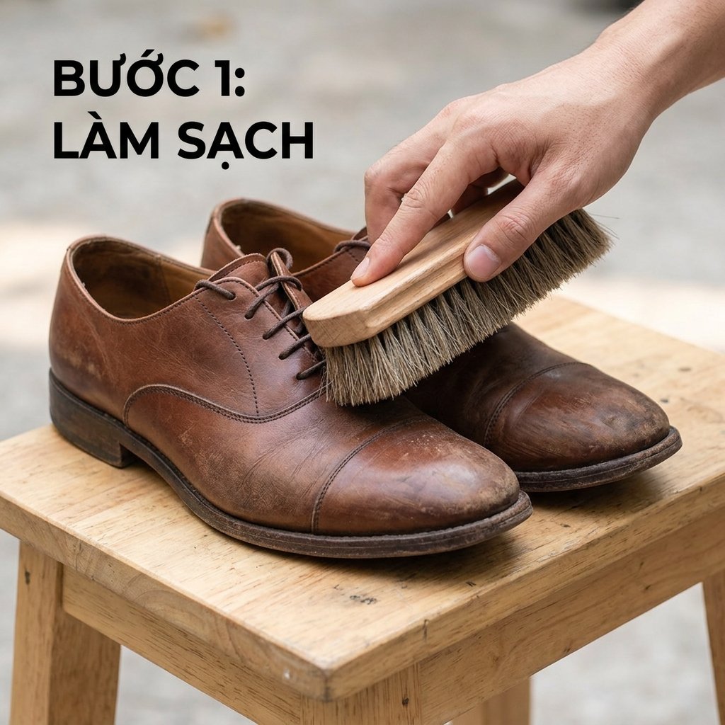 6 lưu ý khi bảo quản giày da không nổ