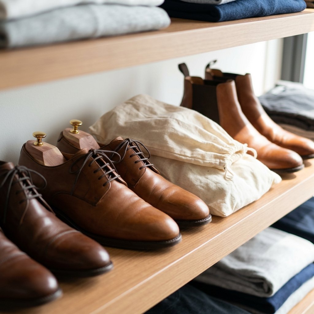 Vệ sinh giày da đúng cách