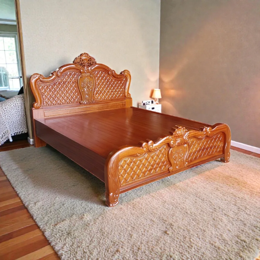 Giường Gỗ Giá Rẻ Đẹp Bền Giá Tốt Cho Mọi Gia Đình 5 Giường Gỗ Công Nghiệp Hiện Đại Giá Rẻ