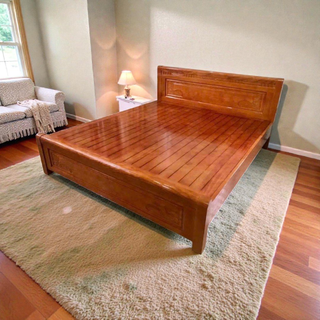 Giường Gỗ Đẹp Giá Rẻ Tại TPHCM