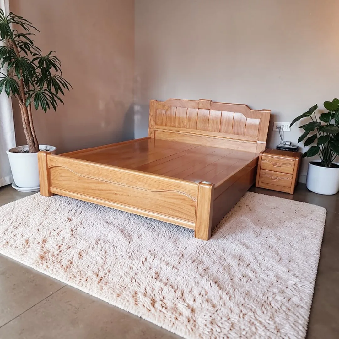 Giường Gỗ Giá Rẻ Đẹp Bền Giá Tốt Cho Mọi Gia Đình 7 Giường Gỗ 1m6 Đẹp Giá Rẻ