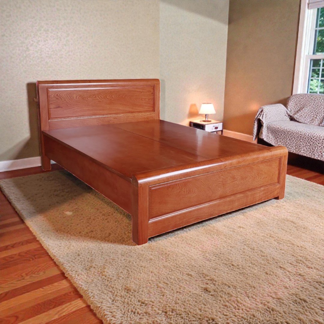 Giường Gỗ Có Ngăn Kéo Tiện Lợi