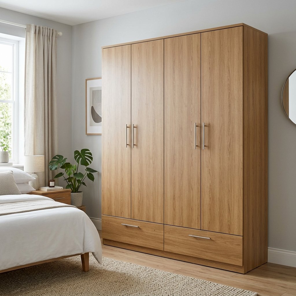 Tủ đựng quần áo gỗ công nghiệp