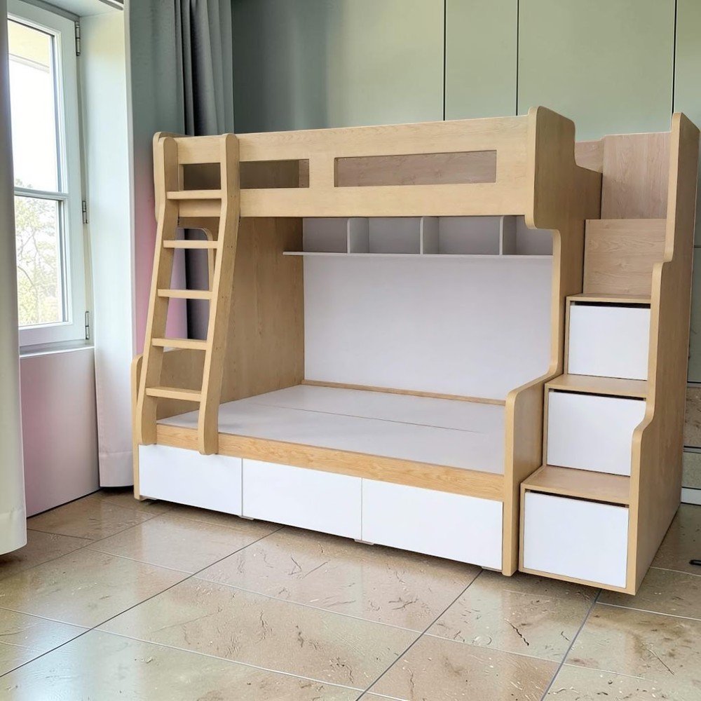 Giường 2 tầng người lớn 1m6