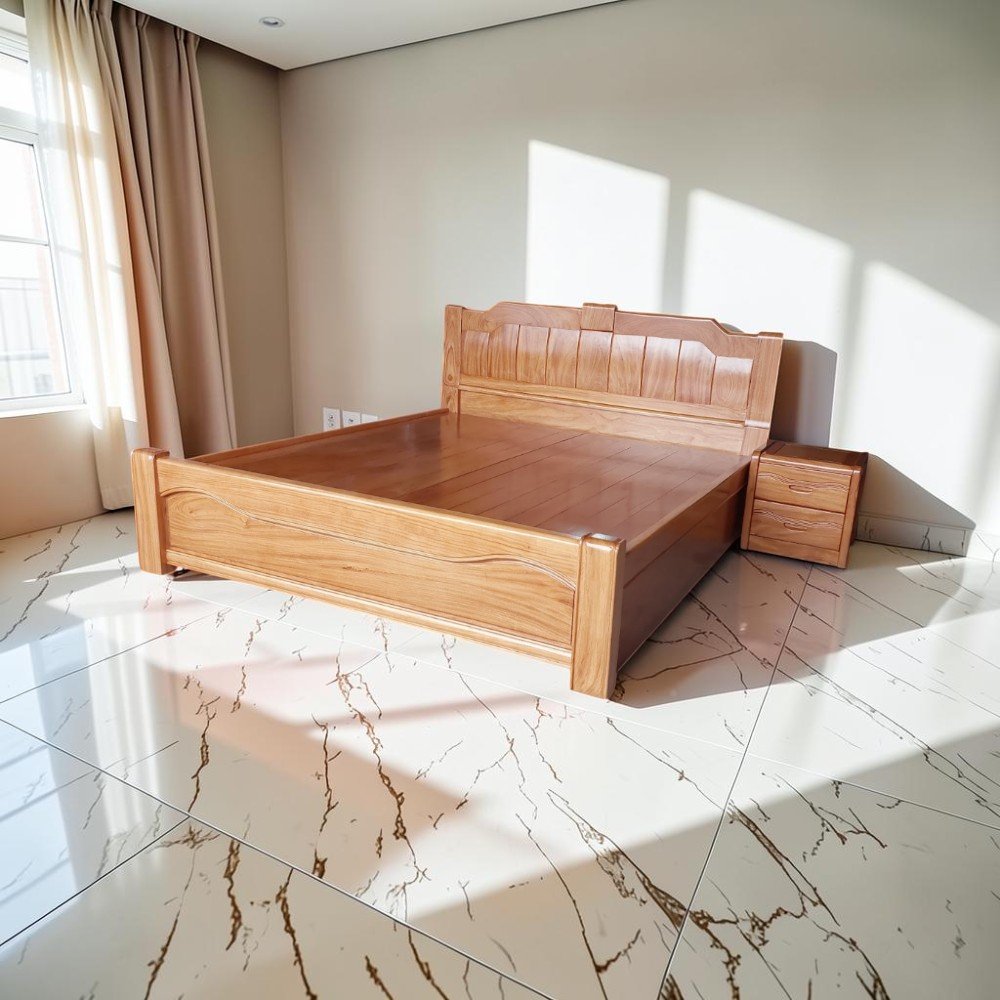 Giường Ngủ Gỗ Tự Nhiên