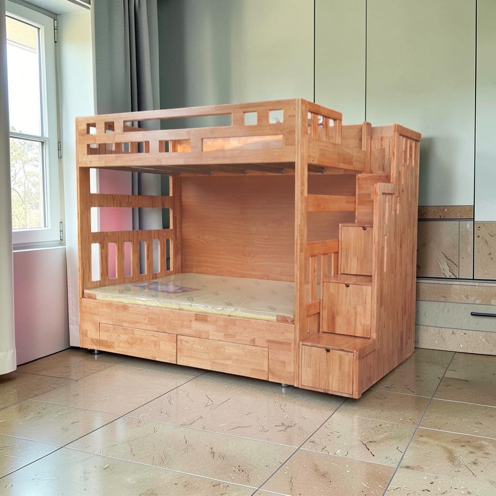 Giường tầng 1m6x2m giá rẻ
