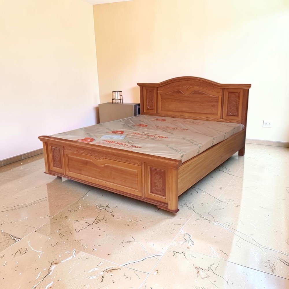 Các mẫu giường gỗ đẹp hiện đại tại showroom Nội Thất Thái Bình