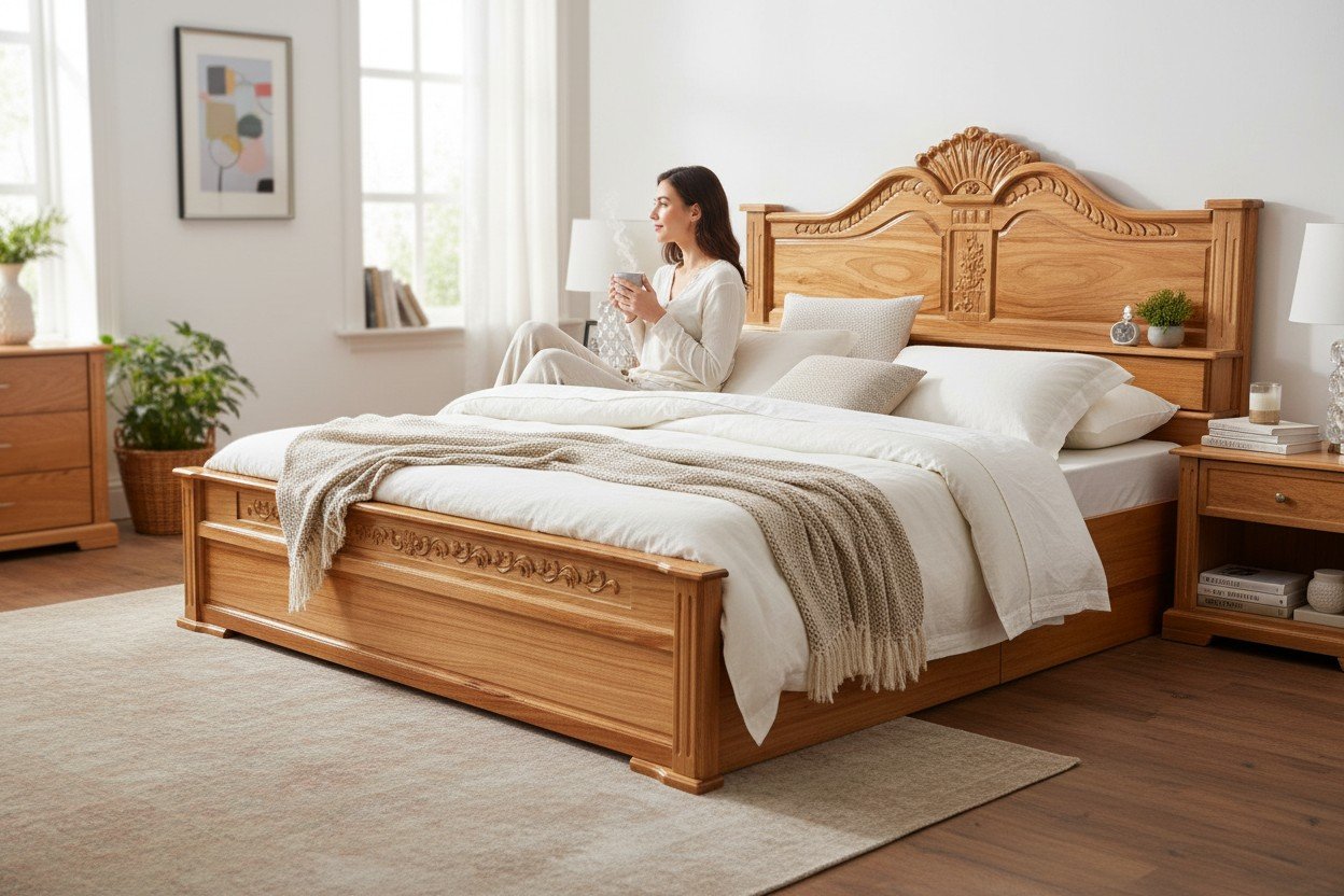 5 mẫu giường ngủ hiện đại đẹp giá tốt