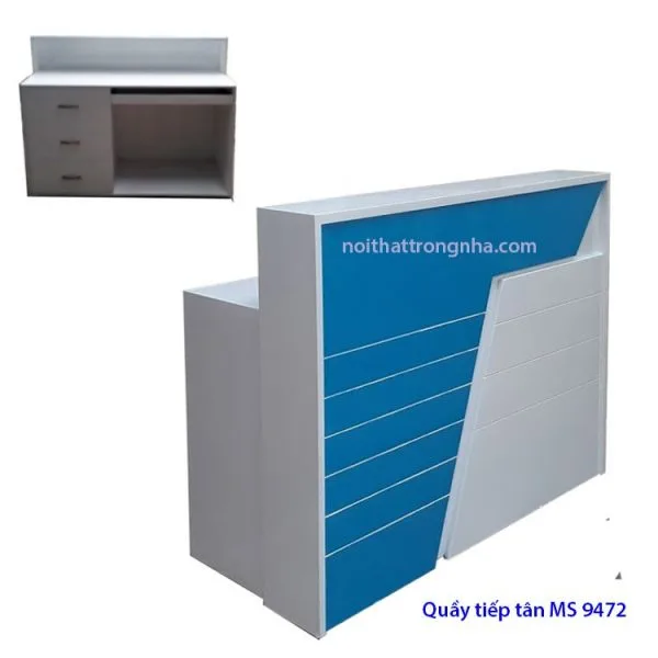 Quầy tiếp tân MS9472 2 Quầy shop
