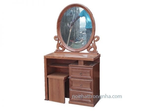 Bàn trang điểm gỗ xoan đào đẹp tại TPHCM 1 Bàn trang điểm gỗ xoan đào