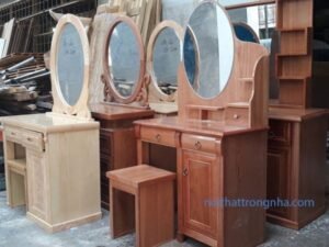 Bàn trang điểm gỗ cao cấp