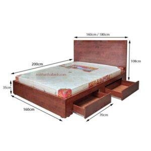 Khám phá những điều thú vị của mẫu giường ngủ gỗ sồi kiểu Nhật