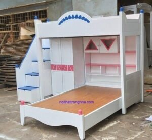 Có nên lựa chọn giường tầng cho bé gái nhà bạn ?