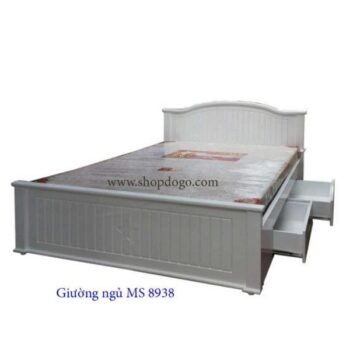 Mẫu giường ngủ gỗ kiểu nhật giá rẻ