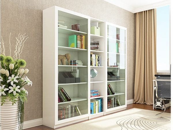 Tủ sách đẹp cho phòng khách