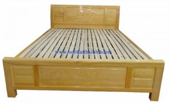 Giá bộ giường ngủ gỗ xoan đào chất lượng cao
