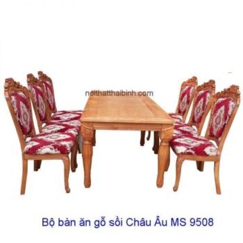 Giá bộ bàn ăn phong cách châu âu
