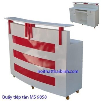 Quầy lễ tân nhỏ giá rẻ- lựa chọn tuyệt vời cho mô hình kinh doanh nhỏ